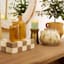 Honeybloom Green Unscented Rustic Pillar Candle, 3x4